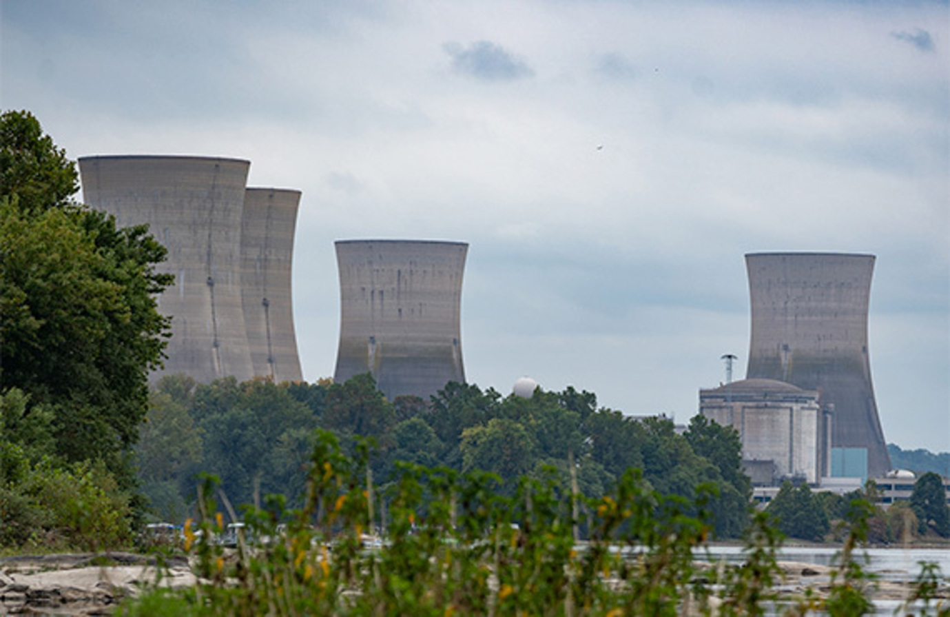 Three Mile Island Nuclear Plant in Middletown, Pennsylvania in 2024