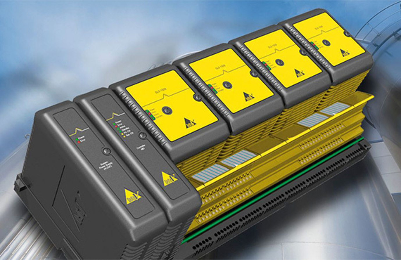 An Emerson DeltaV Safety Instrumented SIS controller