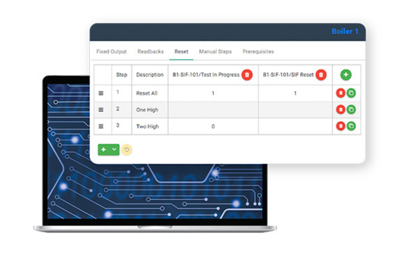 A screenshot of Proconex ProofCheck CMMS software.
