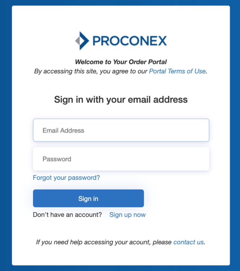 Signing In