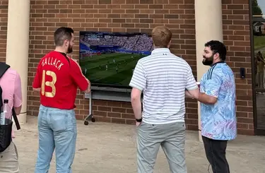 Proconex employees at our FIFA world cup watch party